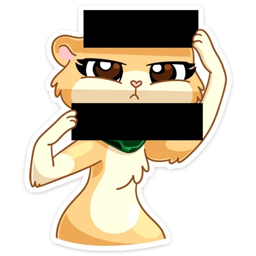 👀 Стикер «Рыжая Нура - стиль к Нуре» для Telegram