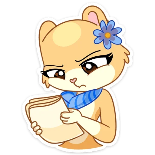 🤨 Стикер «Рыжая Нура - стиль к Нуре» для Telegram