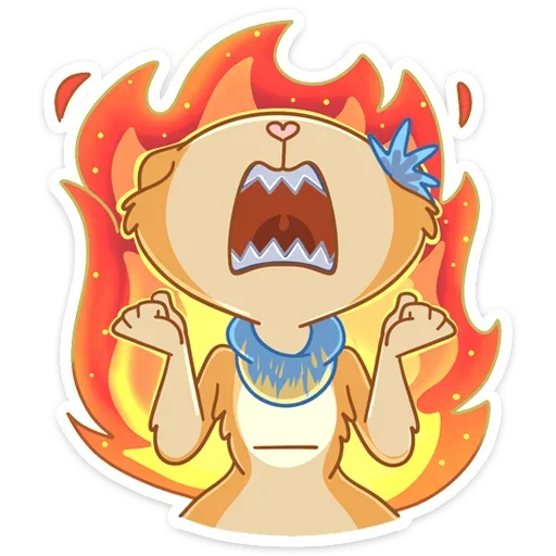 🔥 Стикер «Рыжая Нура - стиль к Нуре» для Telegram