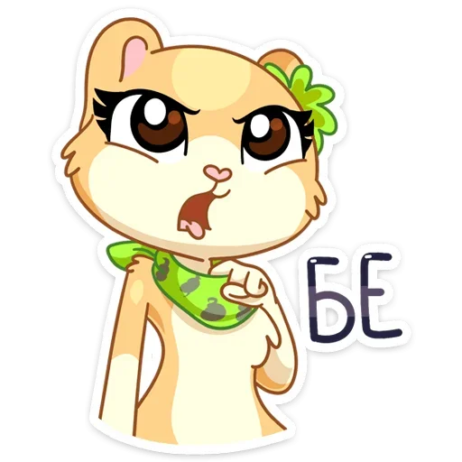 🥴 Стикер «Рыжая Нура - стиль к Нуре» для Telegram