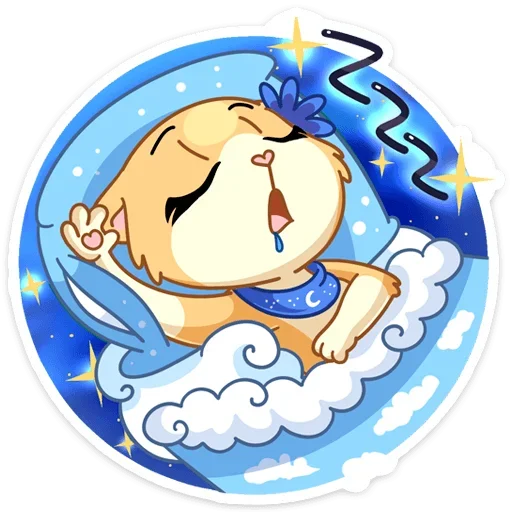 😴 Стикер «Рыжая Нура - стиль к Нуре» для Telegram