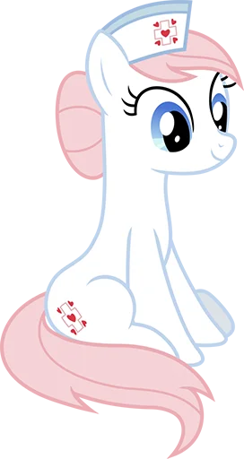 Стикерпак Nurse Redheart pack для Telegram