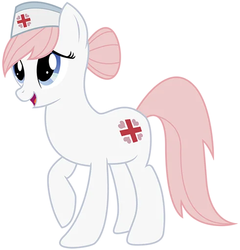 😇 Стикер «Nurse Redheart pack» для Telegram