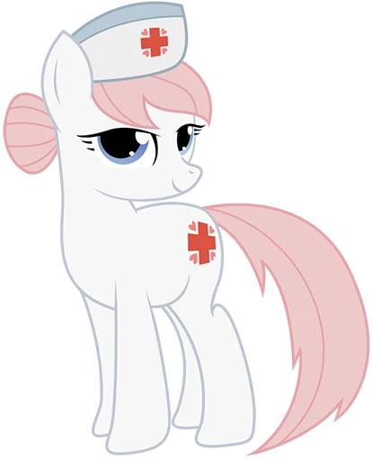 🙂 Стикер «Nurse Redheart pack» для Telegram