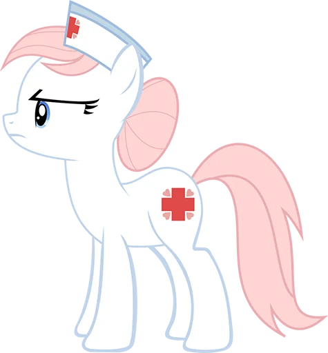 😠 Стикер «Nurse Redheart pack» для Telegram
