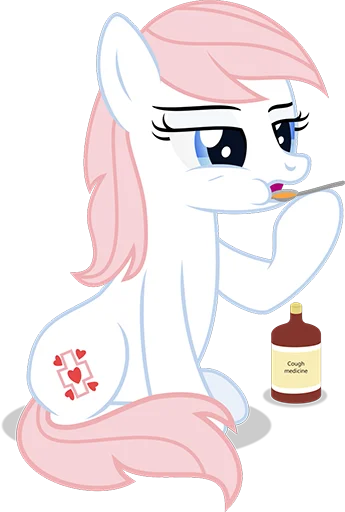 💊 Стикер «Nurse Redheart pack» для Telegram