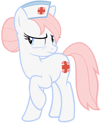 🫤 Стикер «Nurse Redheart pack» для Telegram