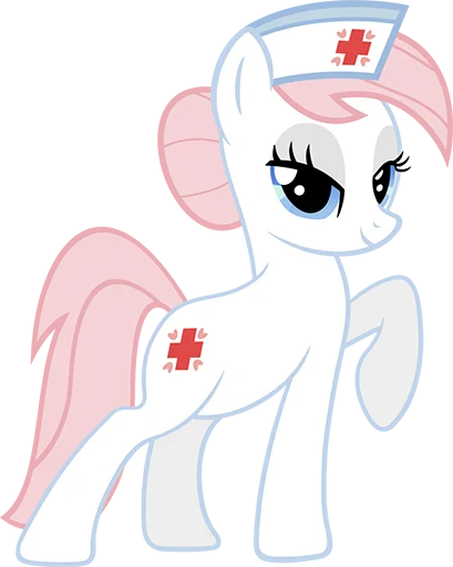 🥰 Стикер «Nurse Redheart pack» для Telegram