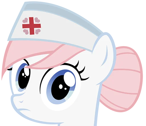 😐 Стикер «Nurse Redheart pack» для Telegram