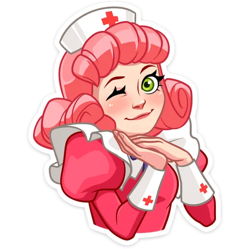 ☺️ Стикер «Сестра Марта» для Telegram