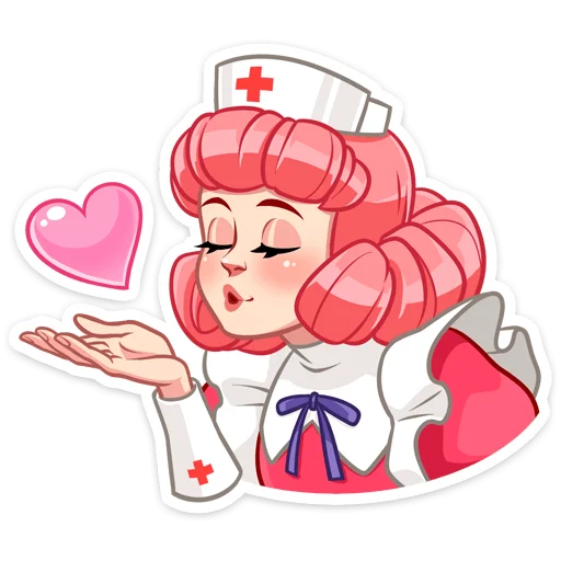 😘 Стикер «Сестра Марта» для Telegram