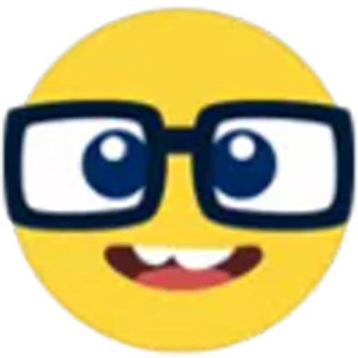 🤓 Эмодзи «Смайлики» для Telegram