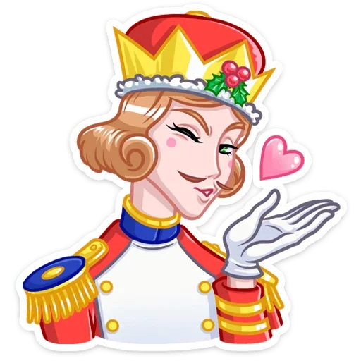 😘 Стикер «Щелкунчик» для Telegram