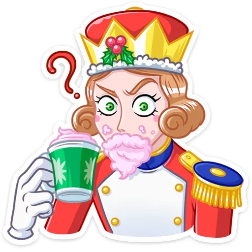 ❓ Стикер «Щелкунчик» для Telegram