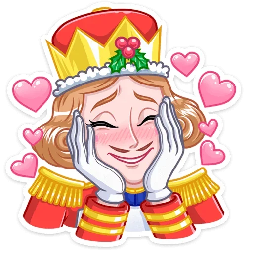❤️ Стикер «Щелкунчик» для Telegram