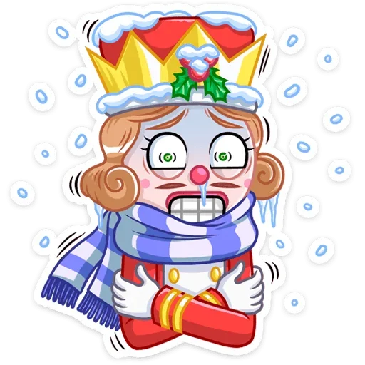 🥶 Стикер «Щелкунчик» для Telegram