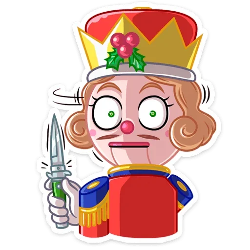 🔪 Стикер «Щелкунчик» для Telegram