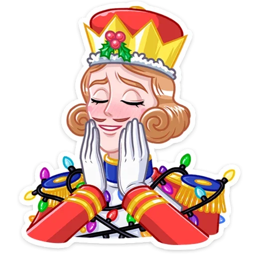 😊 Стикер «Щелкунчик» для Telegram