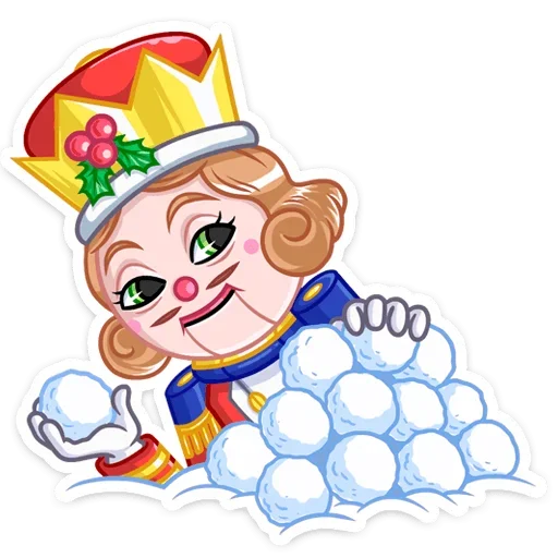 ❄️ Стикер «Щелкунчик» для Telegram