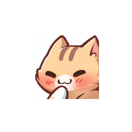 🥴 Стикер «Ну типо котики» для Telegram