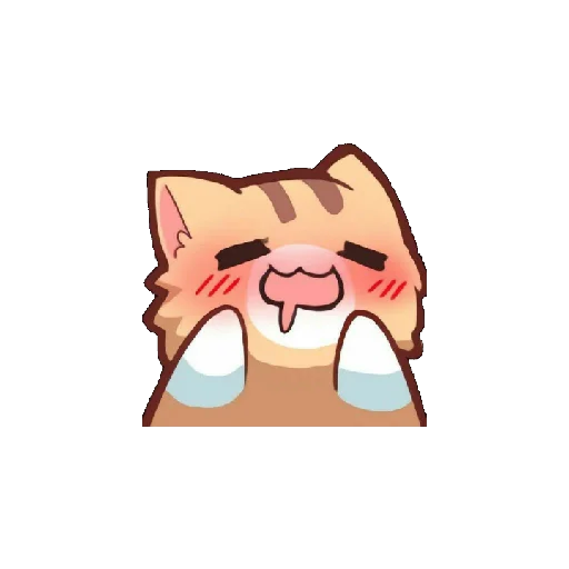 🥵 Стикер «Ну типо котики» для Telegram