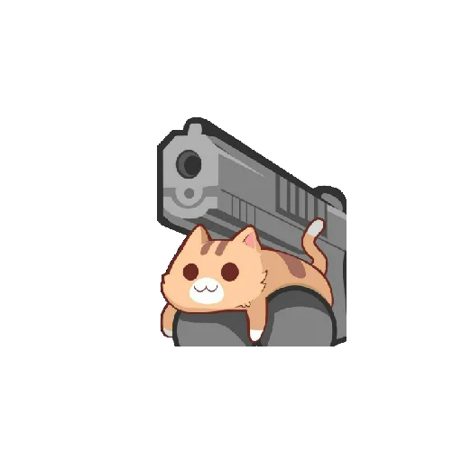 🧨 Стикер «Ну типо котики» для Telegram