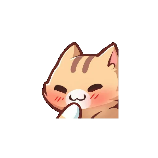 🥰 Стикер «Ну типо котики» для Telegram