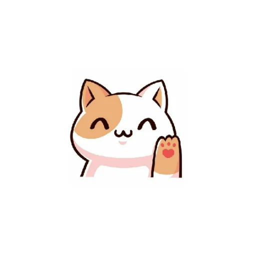 🤚 Стикер «Ну типо котики» для Telegram