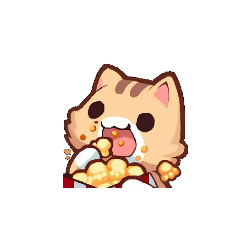 😋 Стикер «Ну типо котики» для Telegram