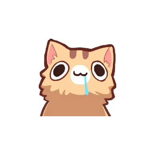 🤤 Стикер «Ну типо котики» для Telegram