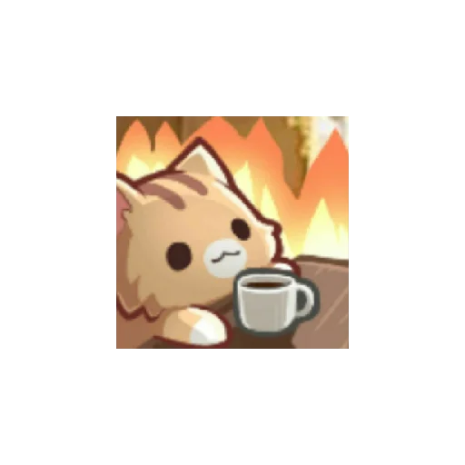 ☕ Стикер «Ну типо котики» для Telegram