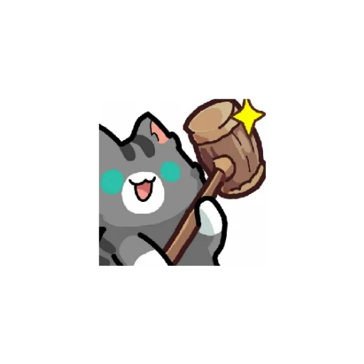 😛 Стикер «Ну типо котики» для Telegram