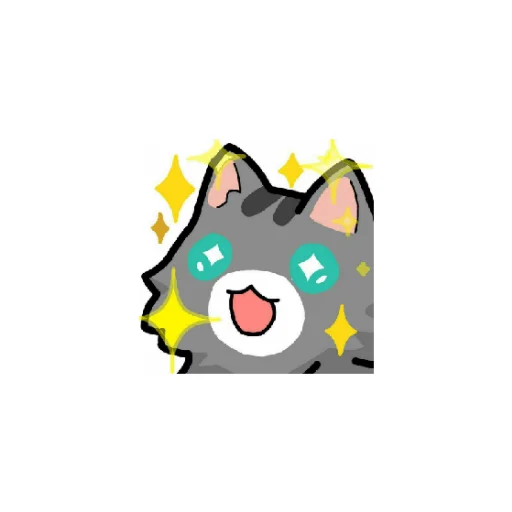🤩 Стикер «Ну типо котики» для Telegram