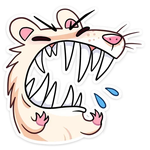 😡 Стикер «Нутри без надписей» для Telegram