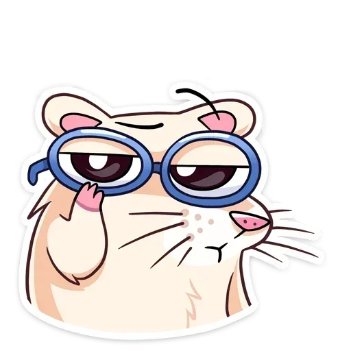 🤓 Стикер «Нутри без надписей» для Telegram