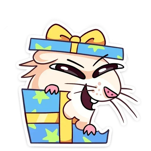 😈 Стикер «Нутри без надписей» для Telegram
