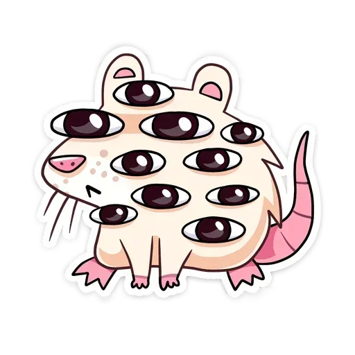 👀 Стикер «Нутри без надписей» для Telegram