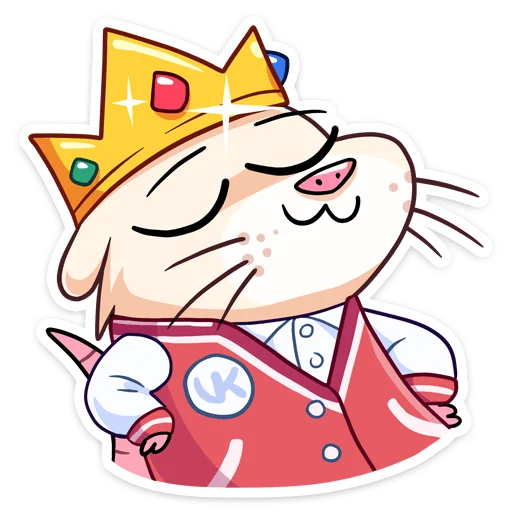 🤴 Стикер «Нутри в школе» для Telegram