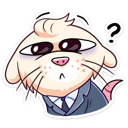 ❓ Стикер «Нутри в школе» для Telegram