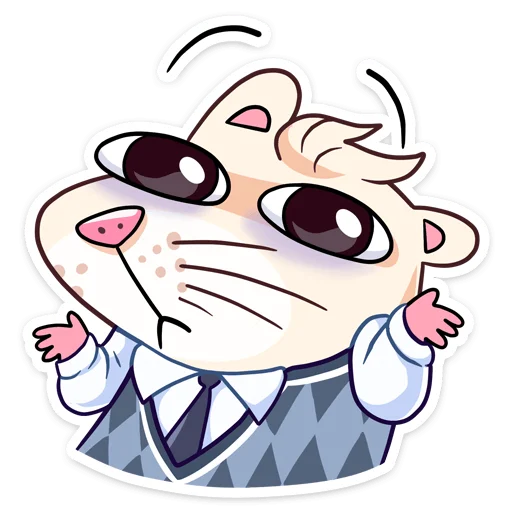 🤷‍♂ Стикер «Нутри в школе» для Telegram