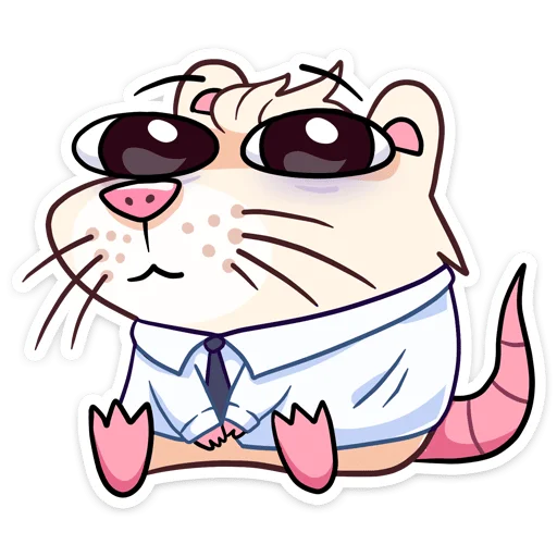 🥺 Стикер «Нутри в школе» для Telegram