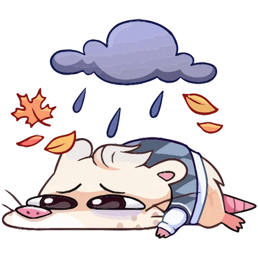 🌧 Эмодзи «Нутри в школе» для Telegram