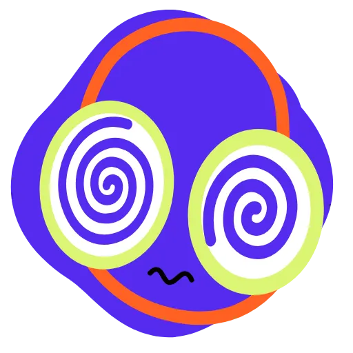 😵‍💫 Стикер «NUUM» для Telegram
