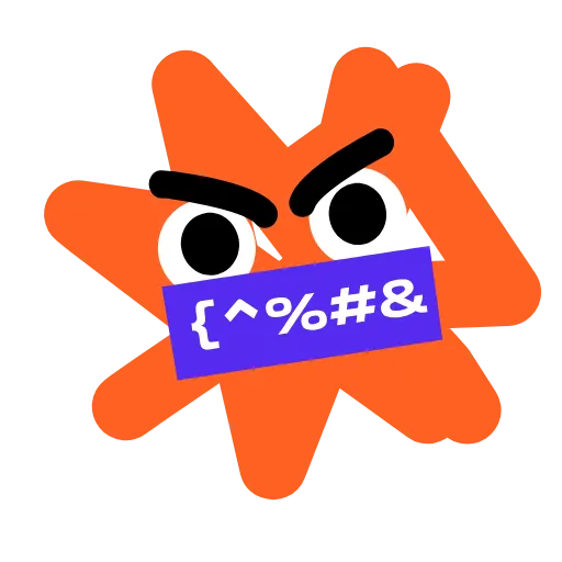 🤬 Стикер «NUUM» для Telegram