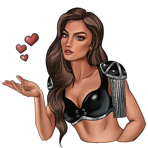 😘 Стикер «Romance club» для Telegram