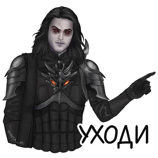 🦇 Стикер «Romance club» для Telegram