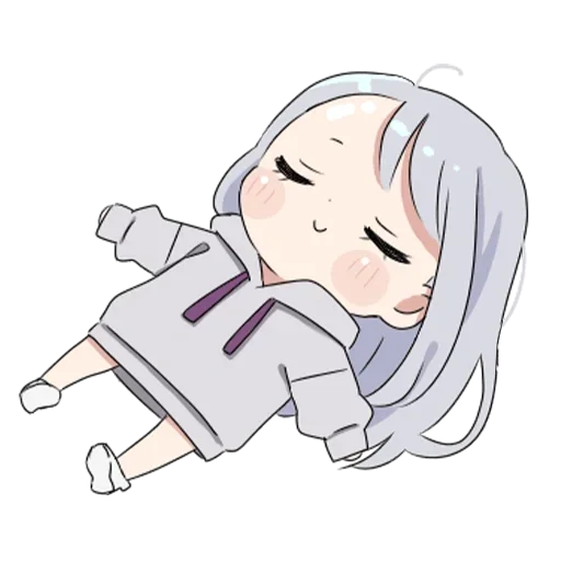 🛌 Стикер «nyafka» для Telegram