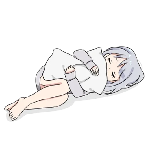💤 Стикер «nyafka» для Telegram