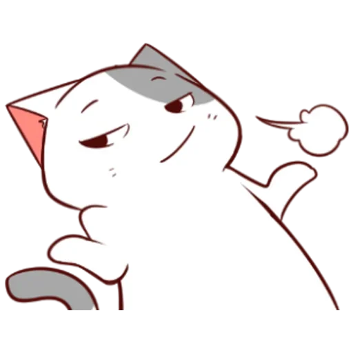 🤷‍♂ Стикер «Котик Нян ч.1» для Telegram