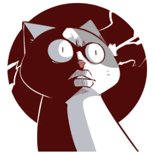 🙀 Стикер «Котик Нян ч.1» для Telegram